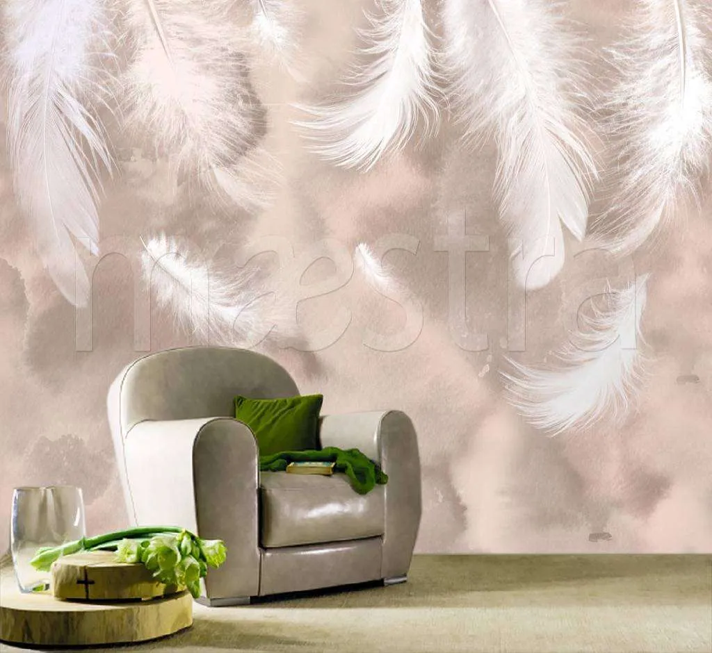 Фотообои Парящие перья  7-936