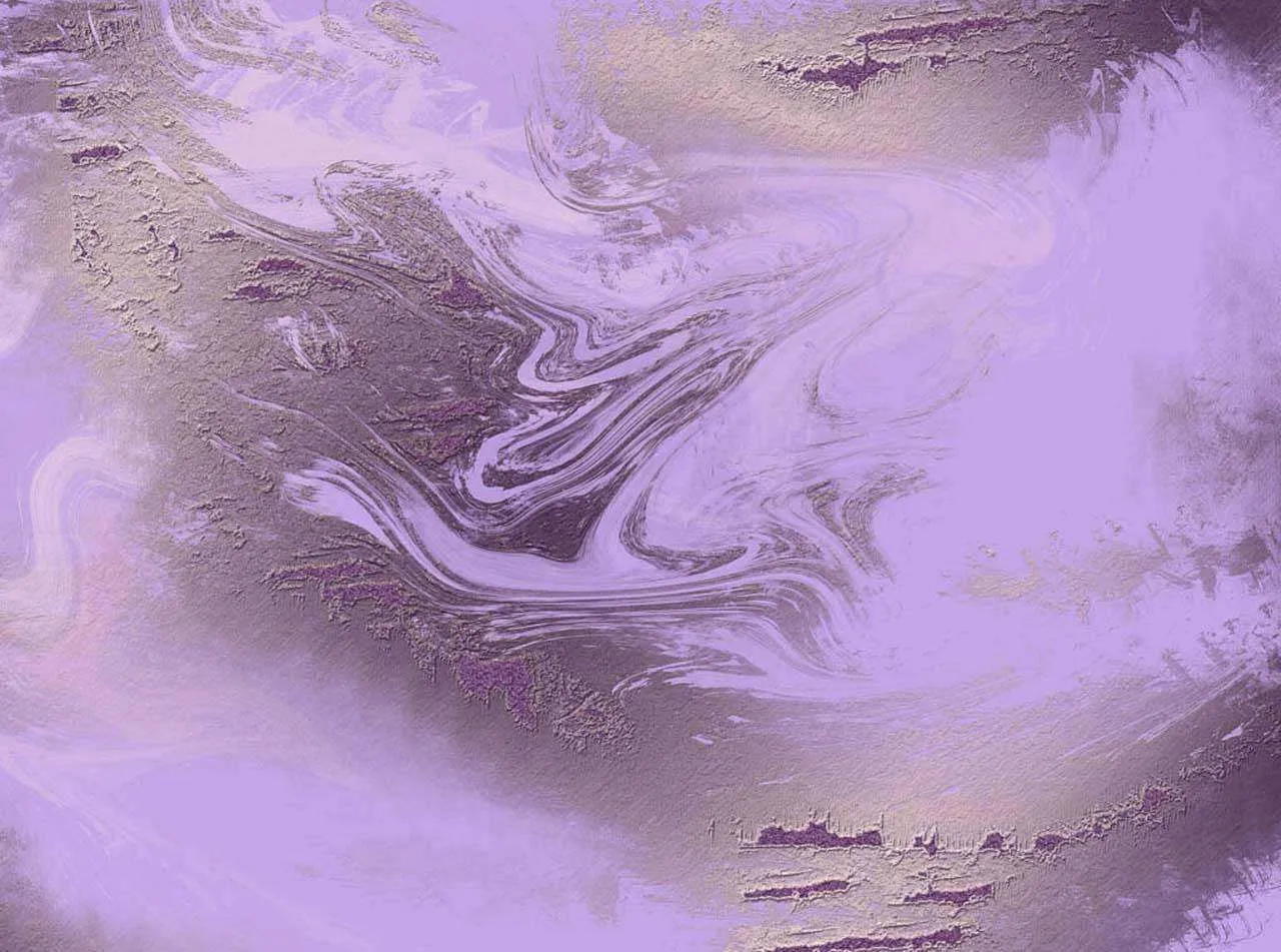 Фотообои в интерьере флюид арт нежная сирень  13-034 фото