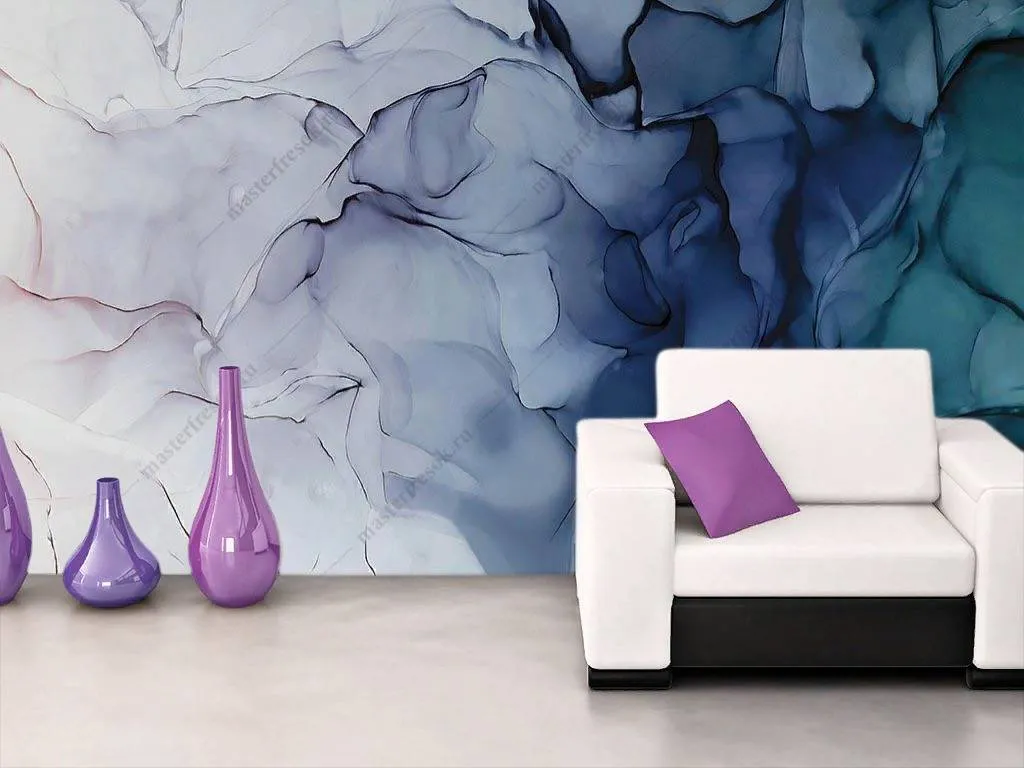 Фотообои в интерьере картины мрамор абстракция  14-114 фото