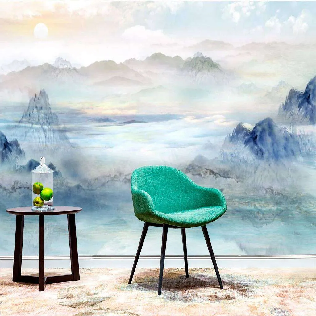 Фотообои в интерьере морская даль  15-650 фото