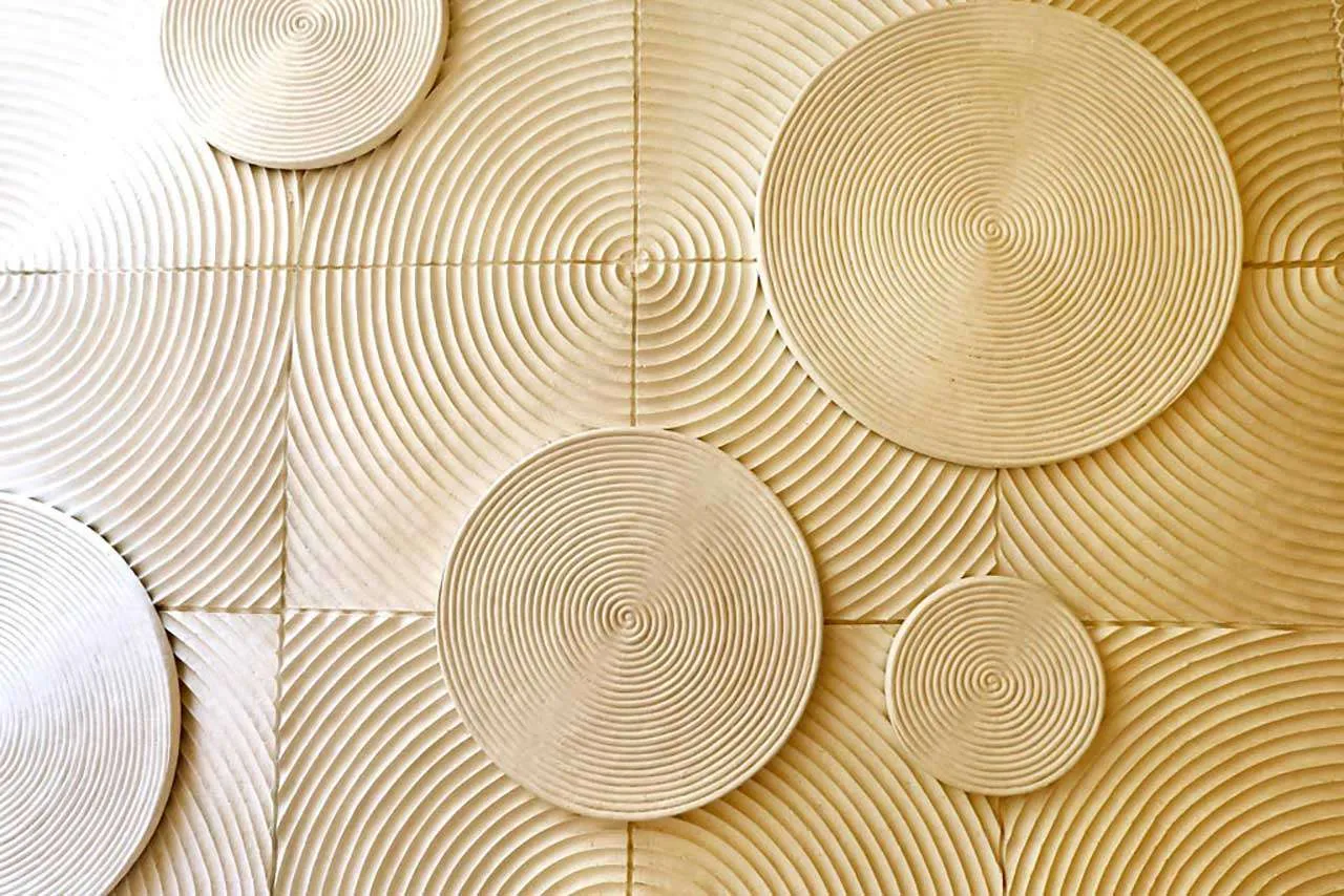 Фотообои в интерьере 3д абстракция шары  9-018 фото