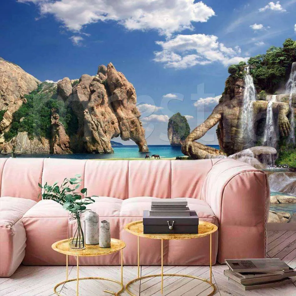 Фотообои Природа водопады  4-384