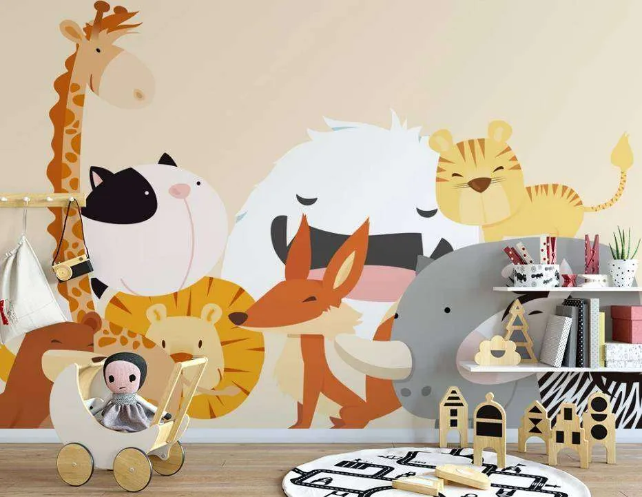 Фотообои в интерьере встреча друзей  15-187 фото