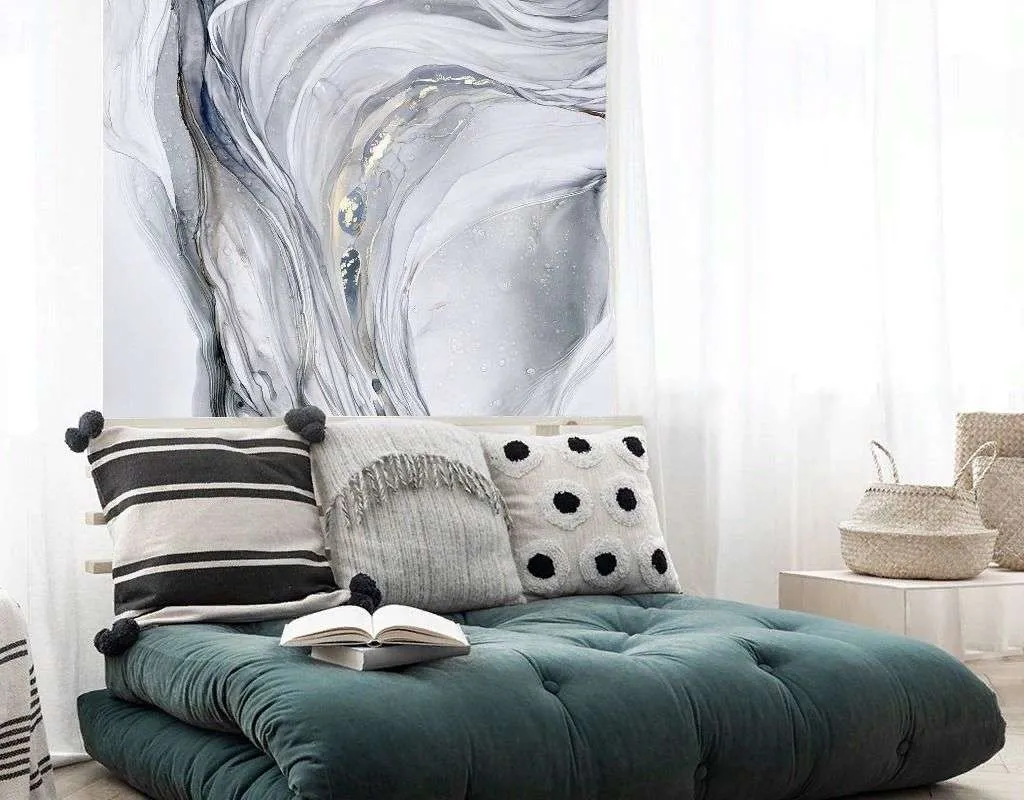 Фотообои в интерьере fluid art 4  9-1940 фото