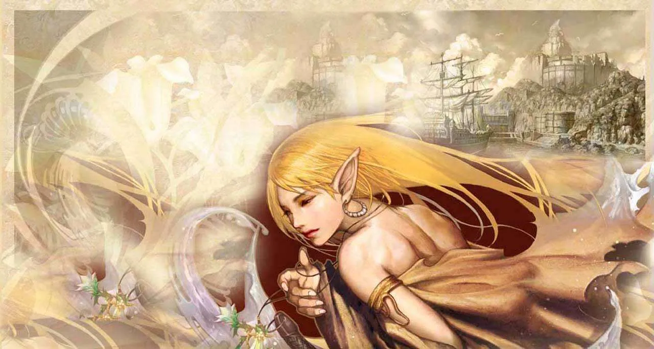 Фотообои в интерьере эльф  2-099 фото