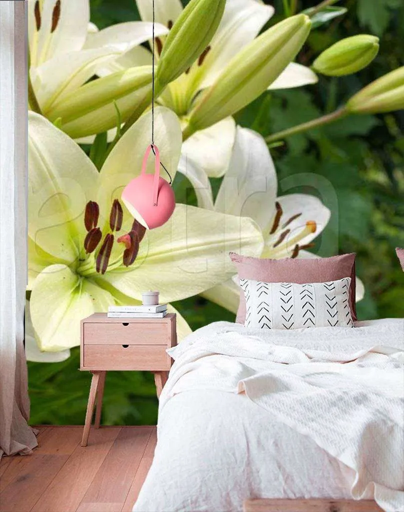 Фотообои Букет пышных лилий  10-373