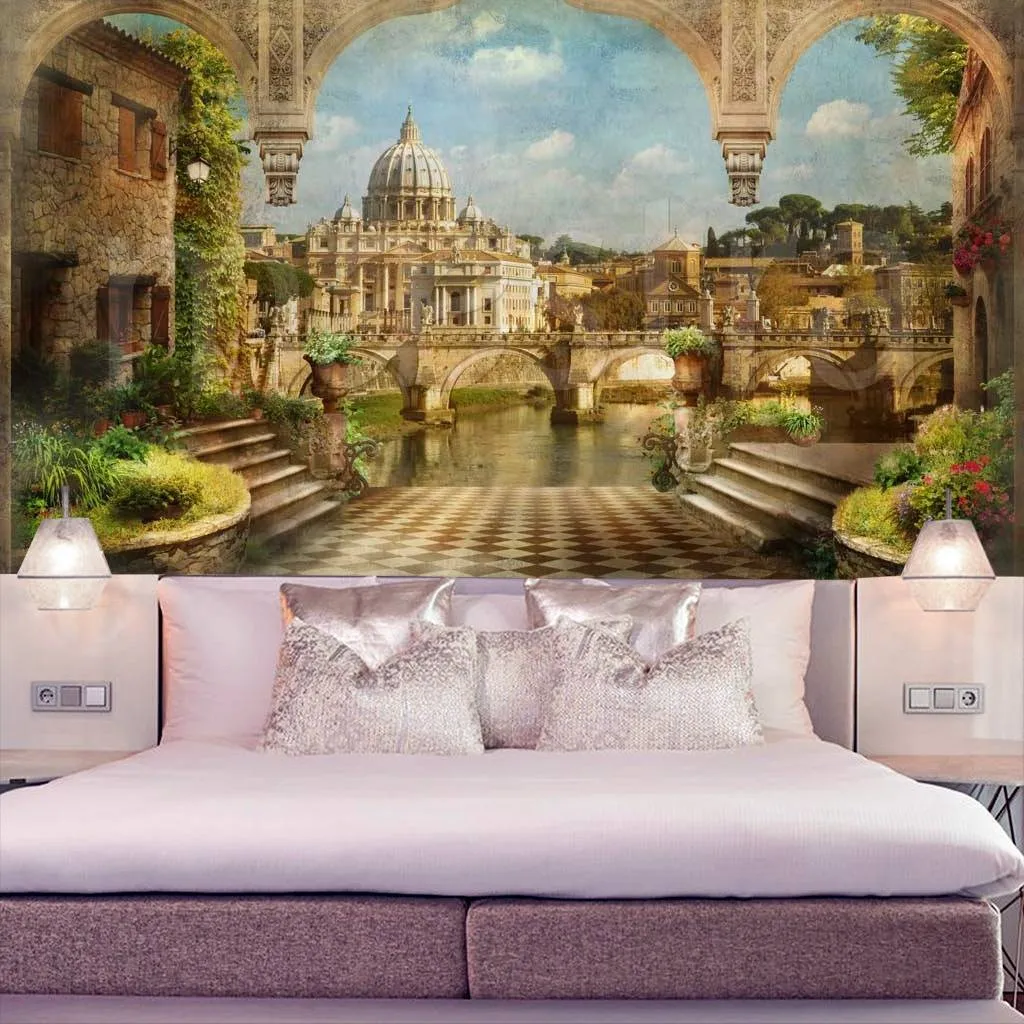 Фотообои Старый вечерний город  11-104