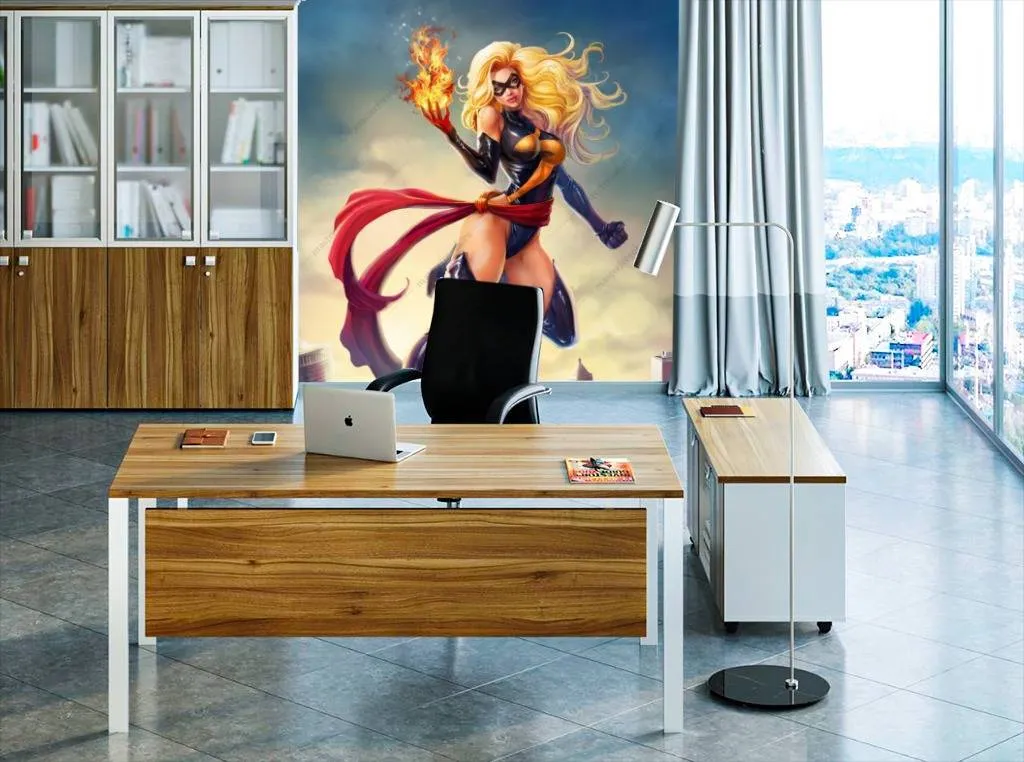 Фотообои Мисс Марвел  12-1081