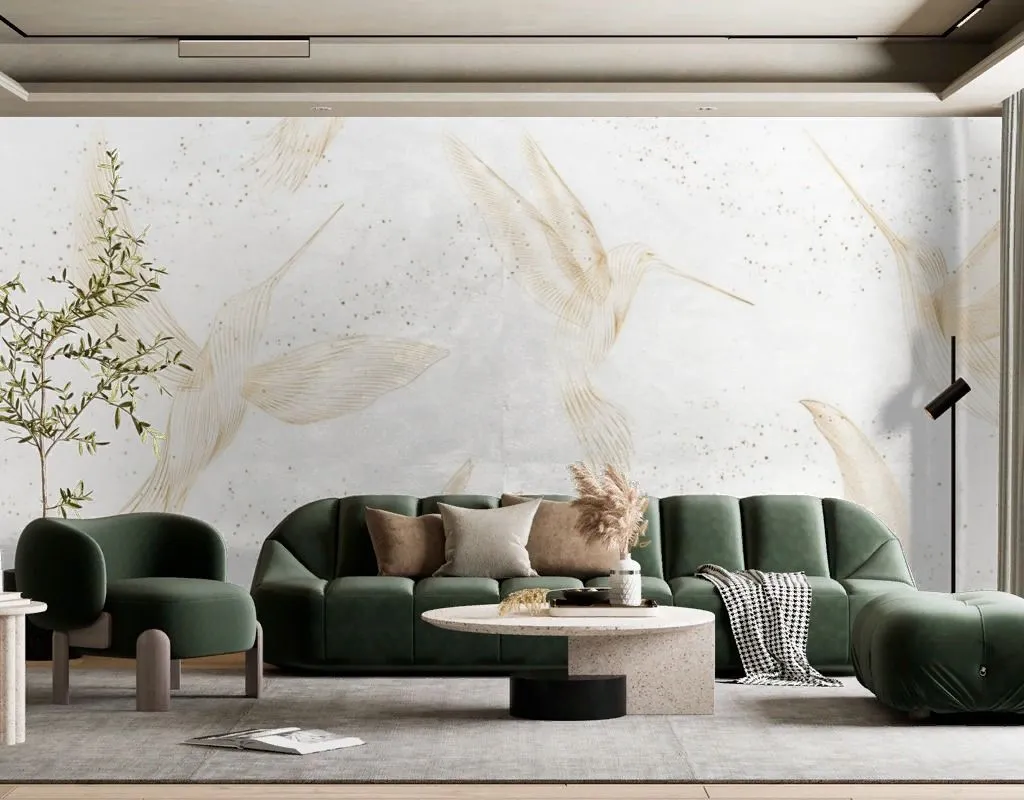 Фотообои Калибри золотистые  9-2101