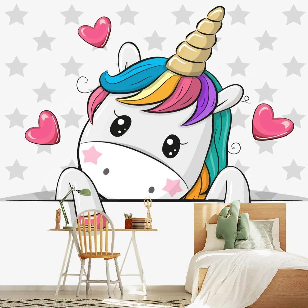 Фотообои Милый единорог  12-596