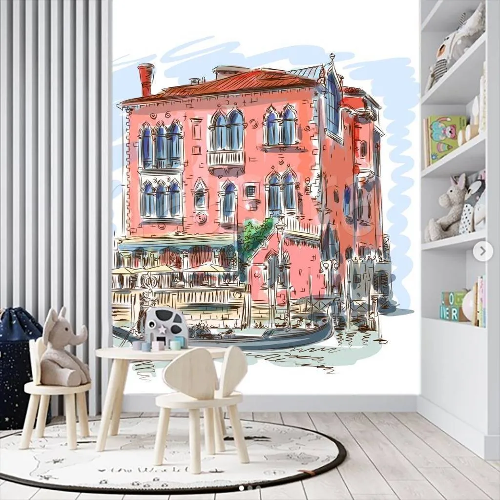 Фотообои Старинные здания в Венеции  9-258