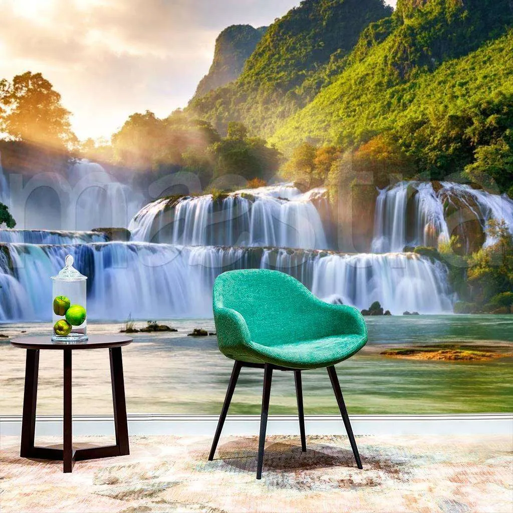 Фотообои Водопад Каобанг, Вьетнам  9-907