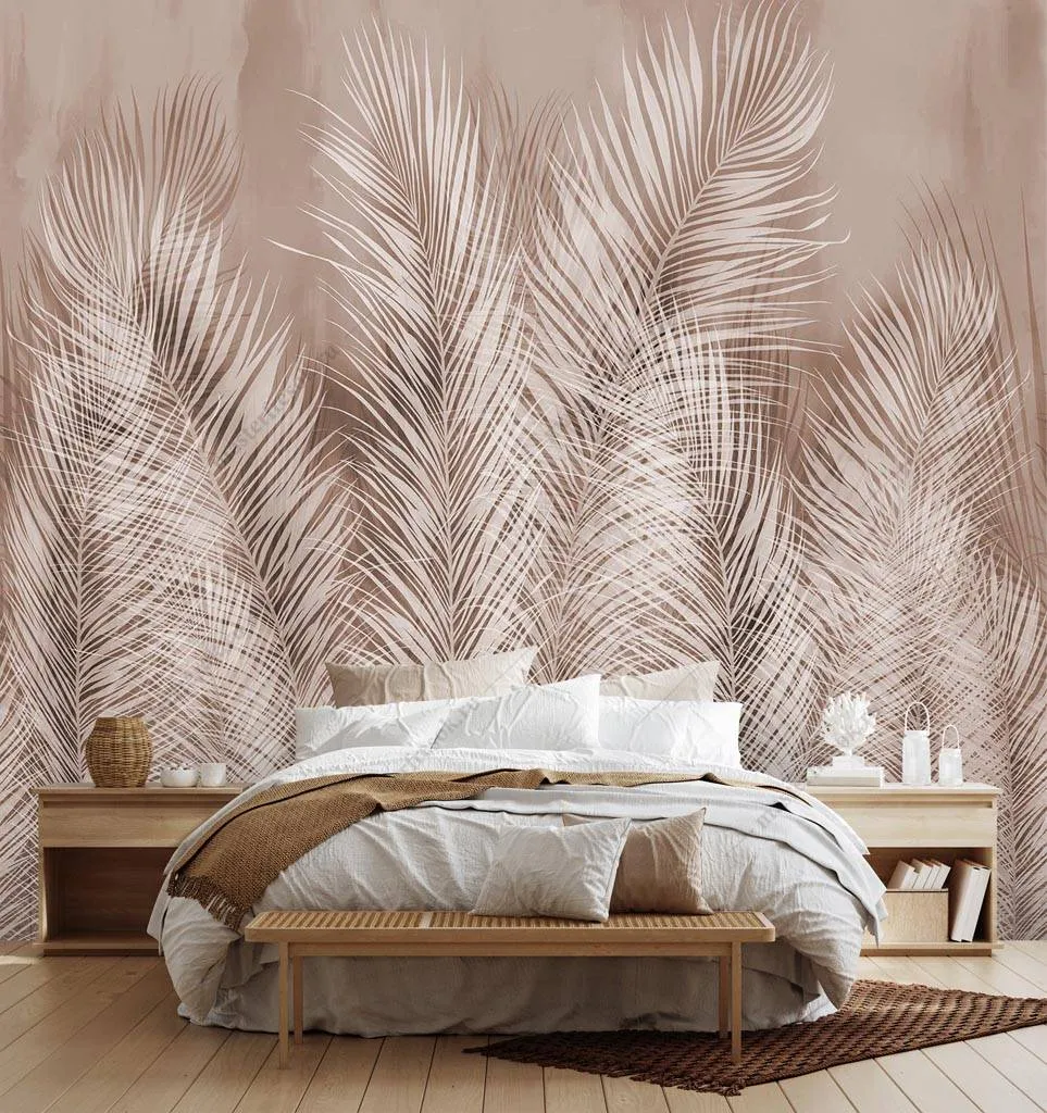 Фотообои Пушистые листья пальмы  9-1254