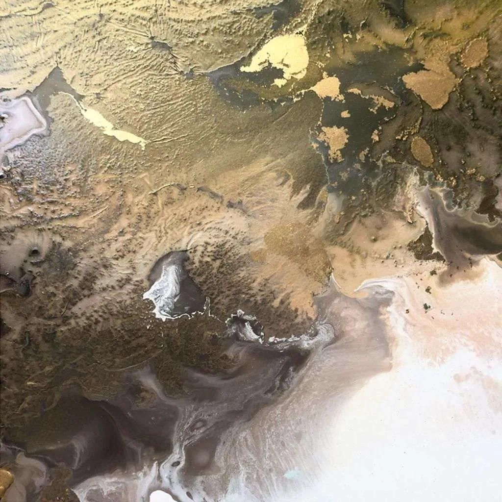 Фотообои в интерьере абстракция поталью  9-1655 фото