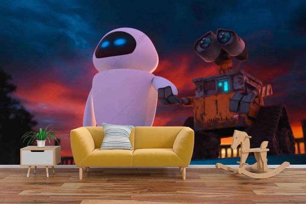 Фотообои в интерьере ева из валли  12-1100 фото