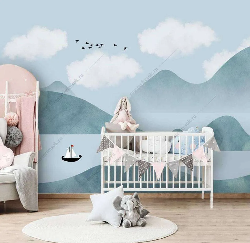 Фотообои в интерьере одинокий парус  16-011 фото