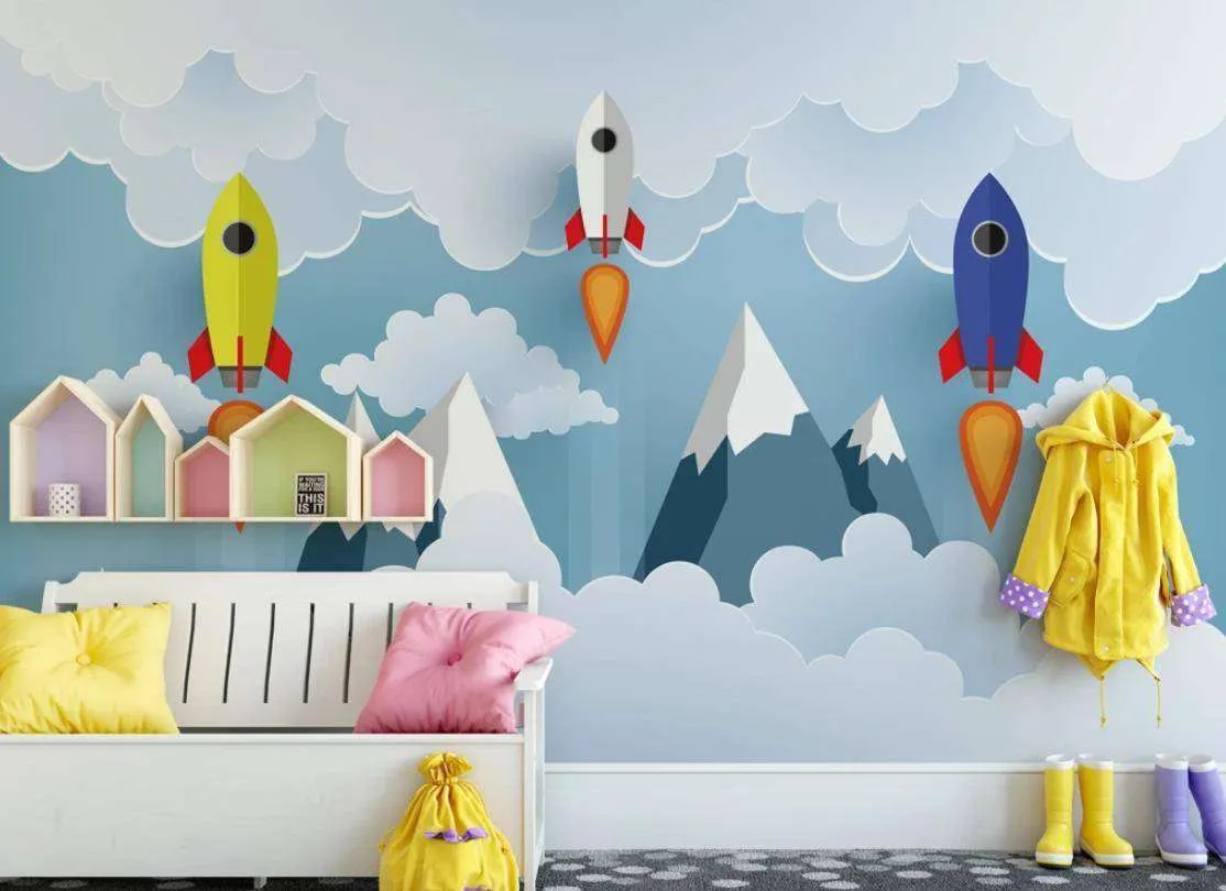 Фотообои Бесшовные обои на стену:  Космос 3д. Артикул: 15-328  