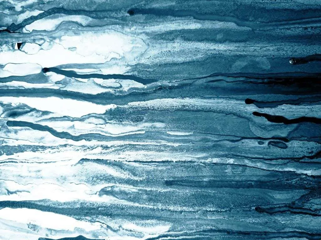 Фотообои в интерьере синие чернила  9-1282 фото