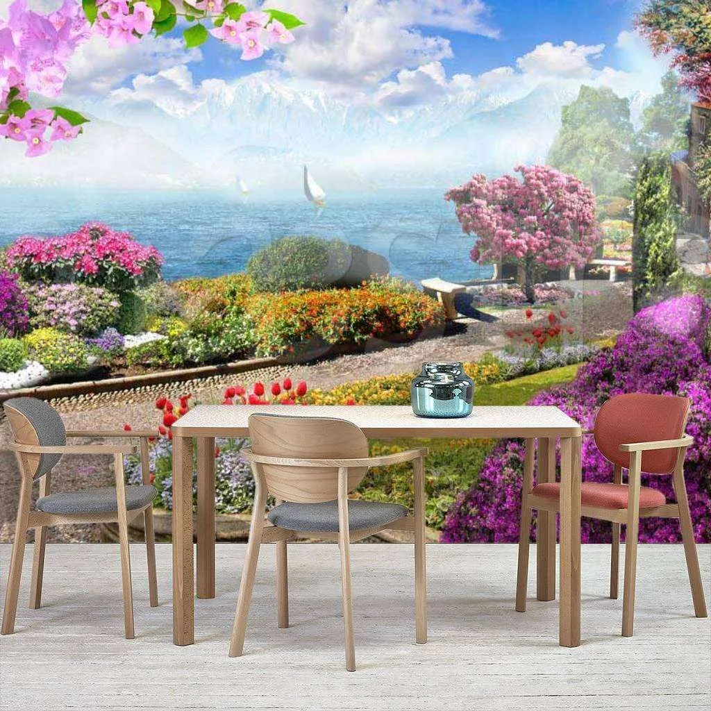 Фотообои Дом на высокой набережной  6-079