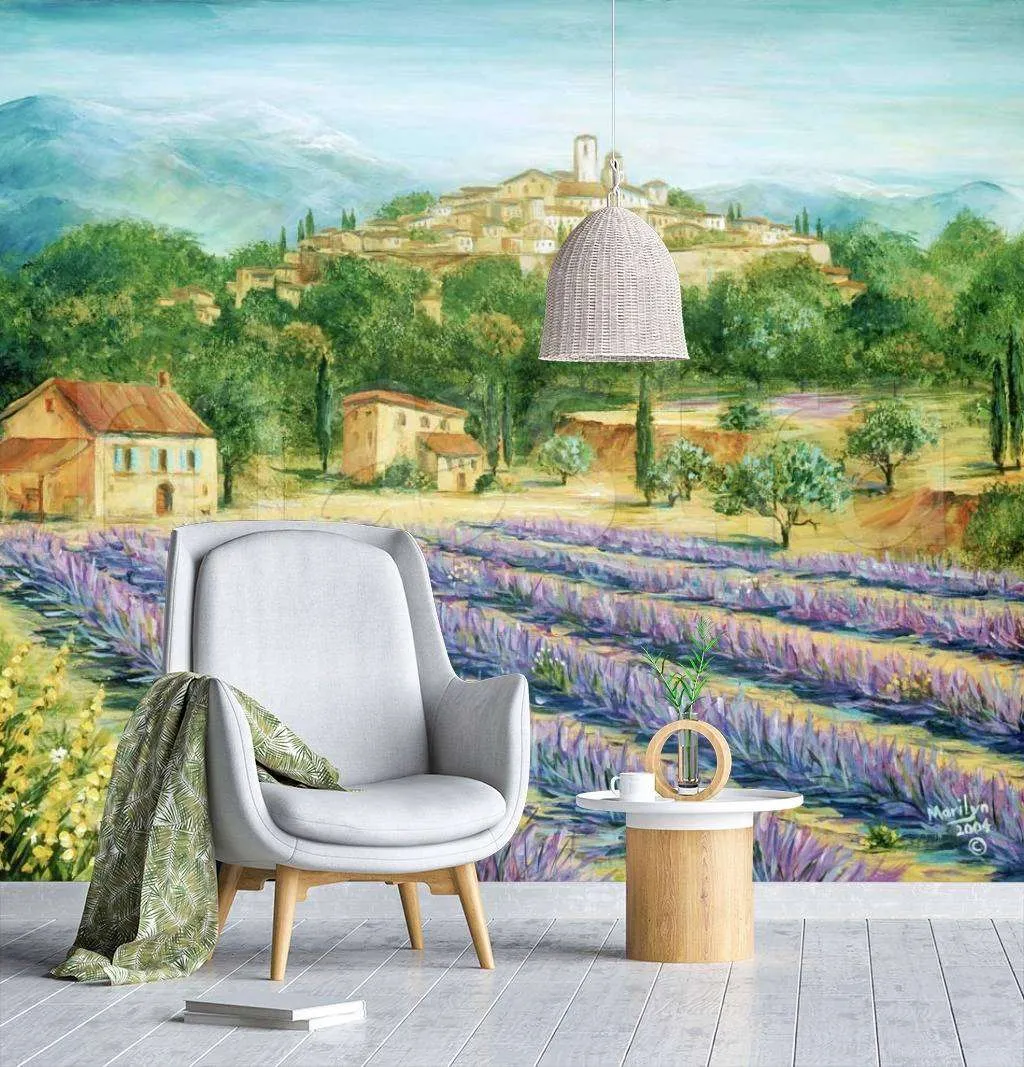 Фотообои Лавандовые поля  8-116