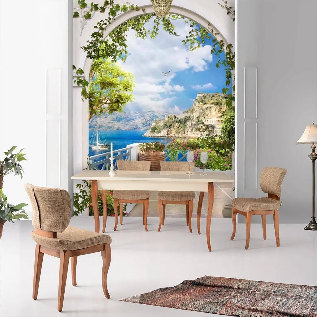 Фотообои Греческий пейзаж  17-0022