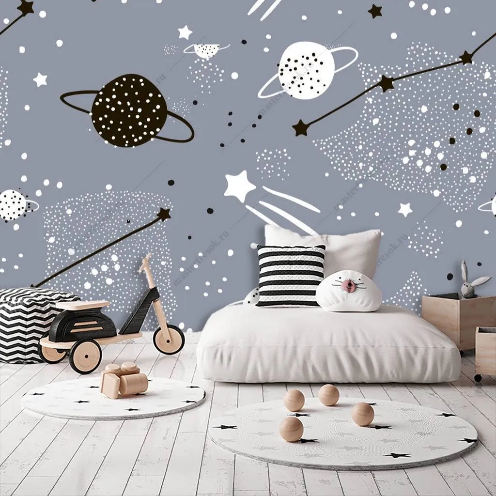 Фотообои Космос сизый  12-719