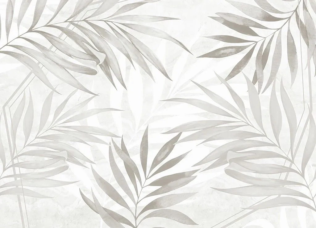 Фотообои в интерьере листья тонкие фоновые  9-1950 фото
