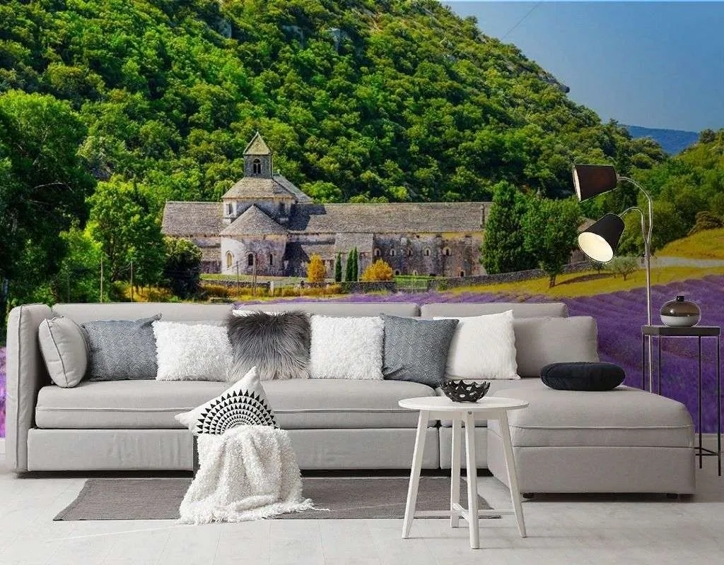 Фотообои в интерьере холмы тосканы  9-1730 фото