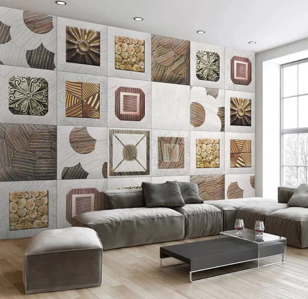 Фотообои Коричневый орнамент  15-695