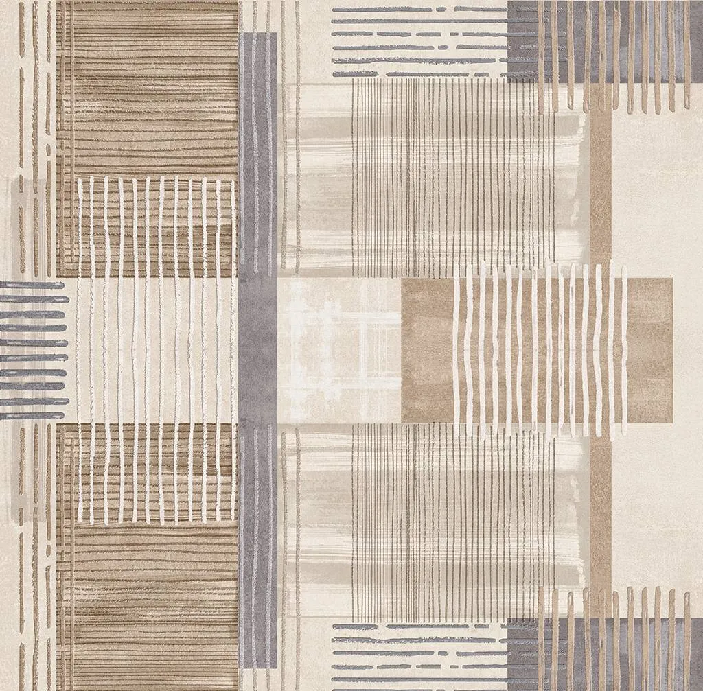 Фотообои в интерьере ковер коричнево-серый    9-1897 фото