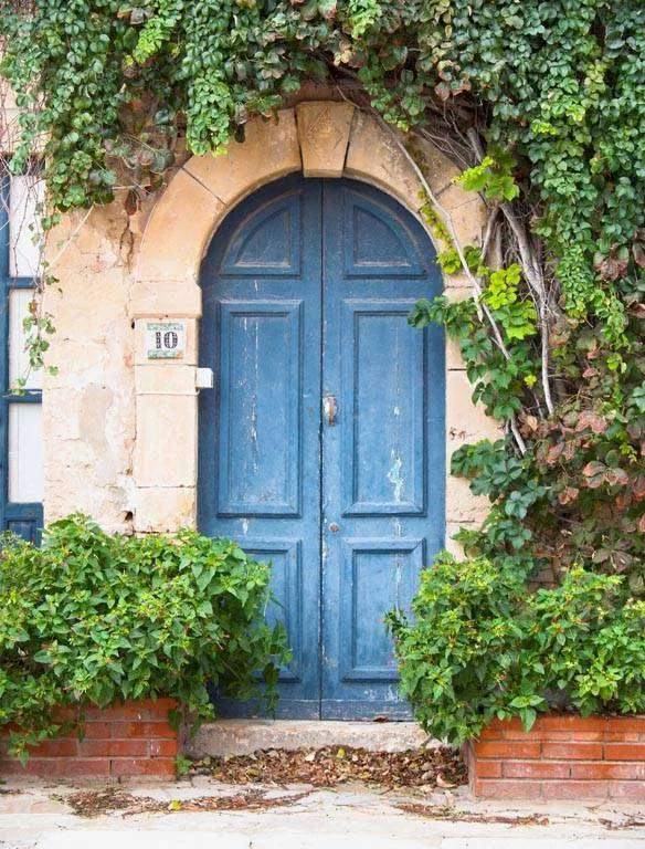 Фотообои в интерьере дверь аркой  9-917 фото