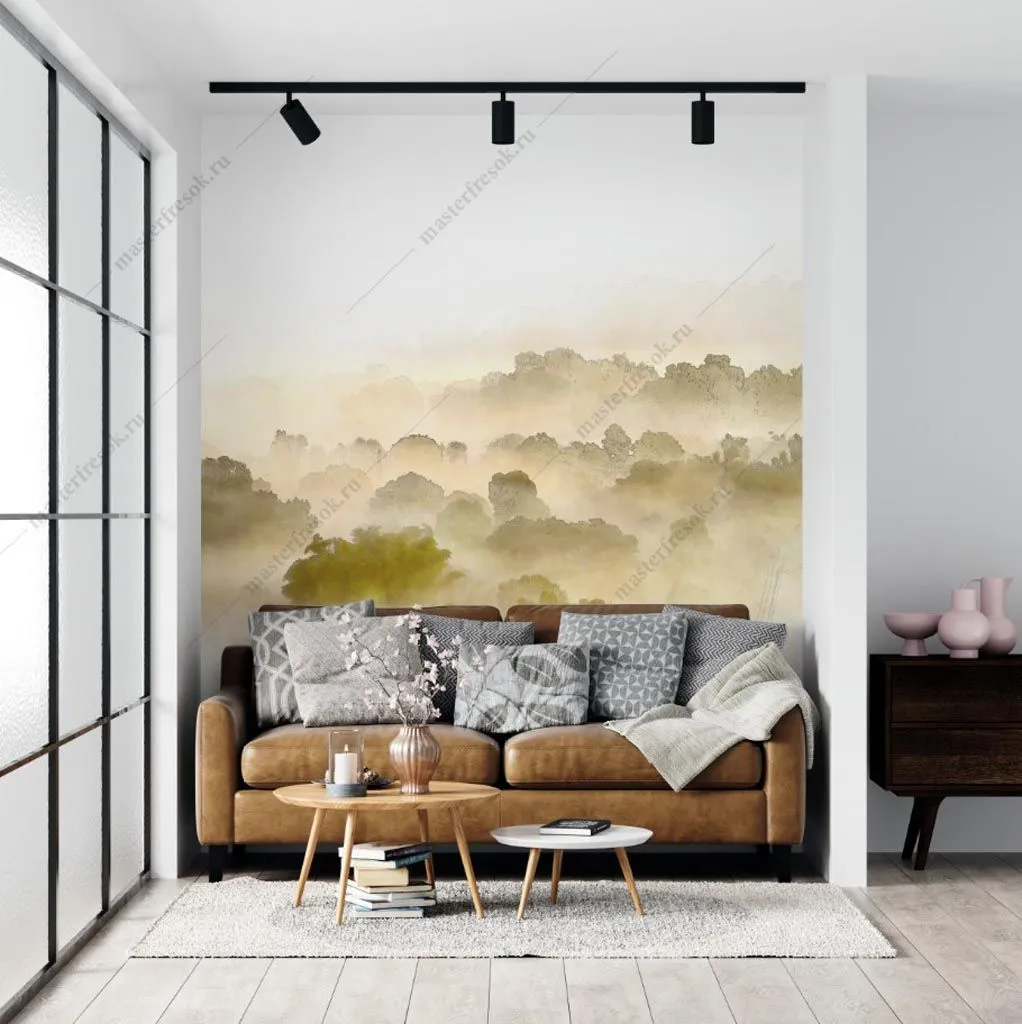 Фотообои Пастельный туман  10-974