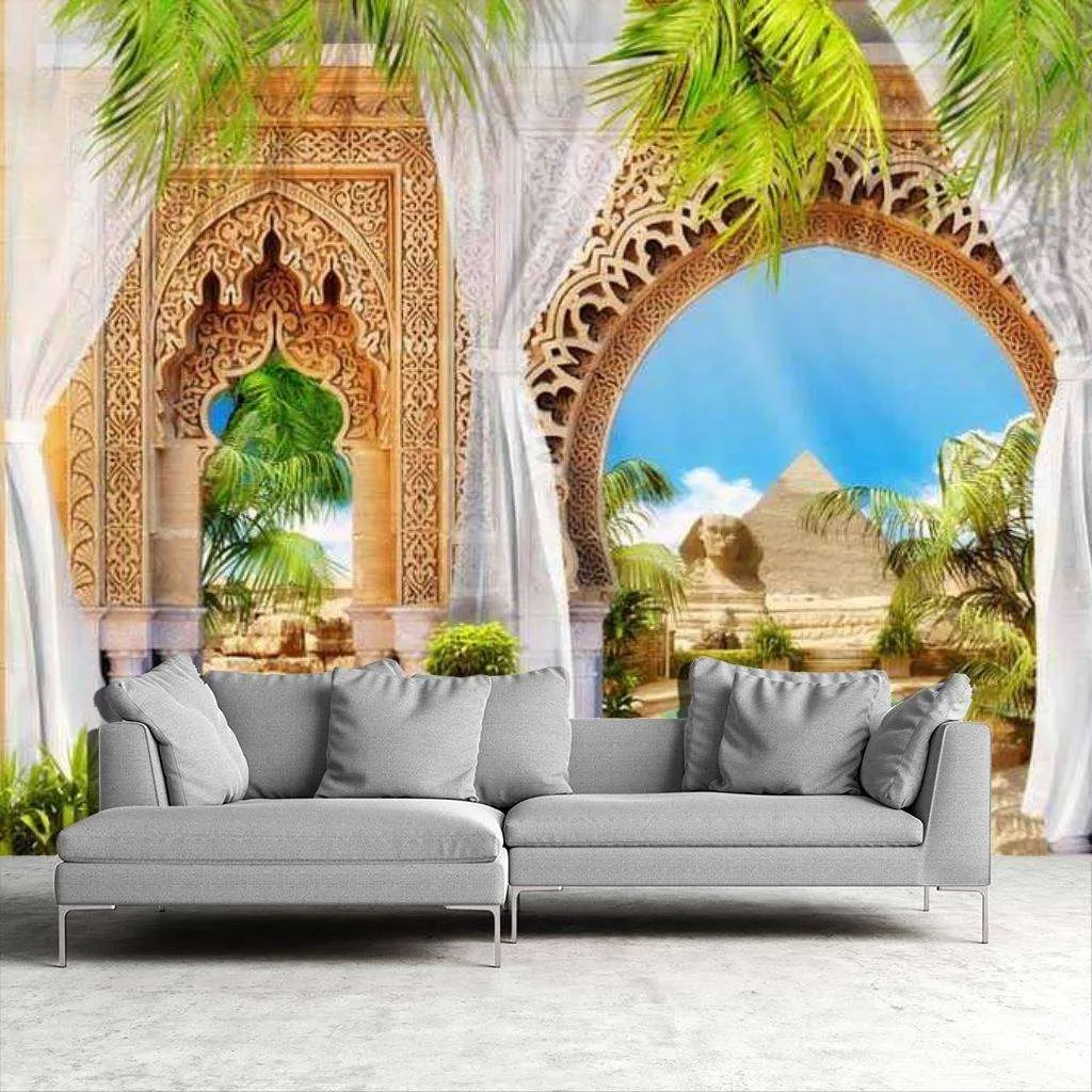 Фотообои в интерьере восточный дворец  17-0012 фото