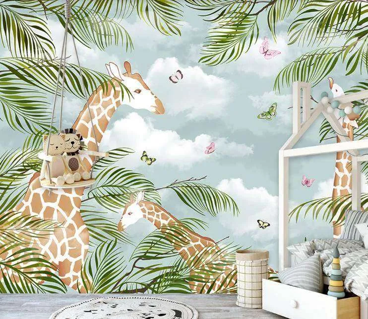 Фотообои Жирафы в африке  15-080