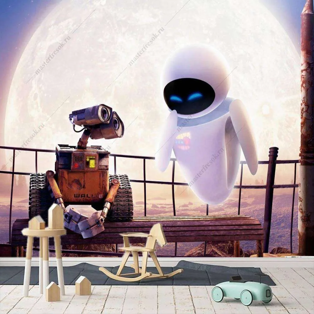 Фотообои в интерьере валли ева  12-1101 фото