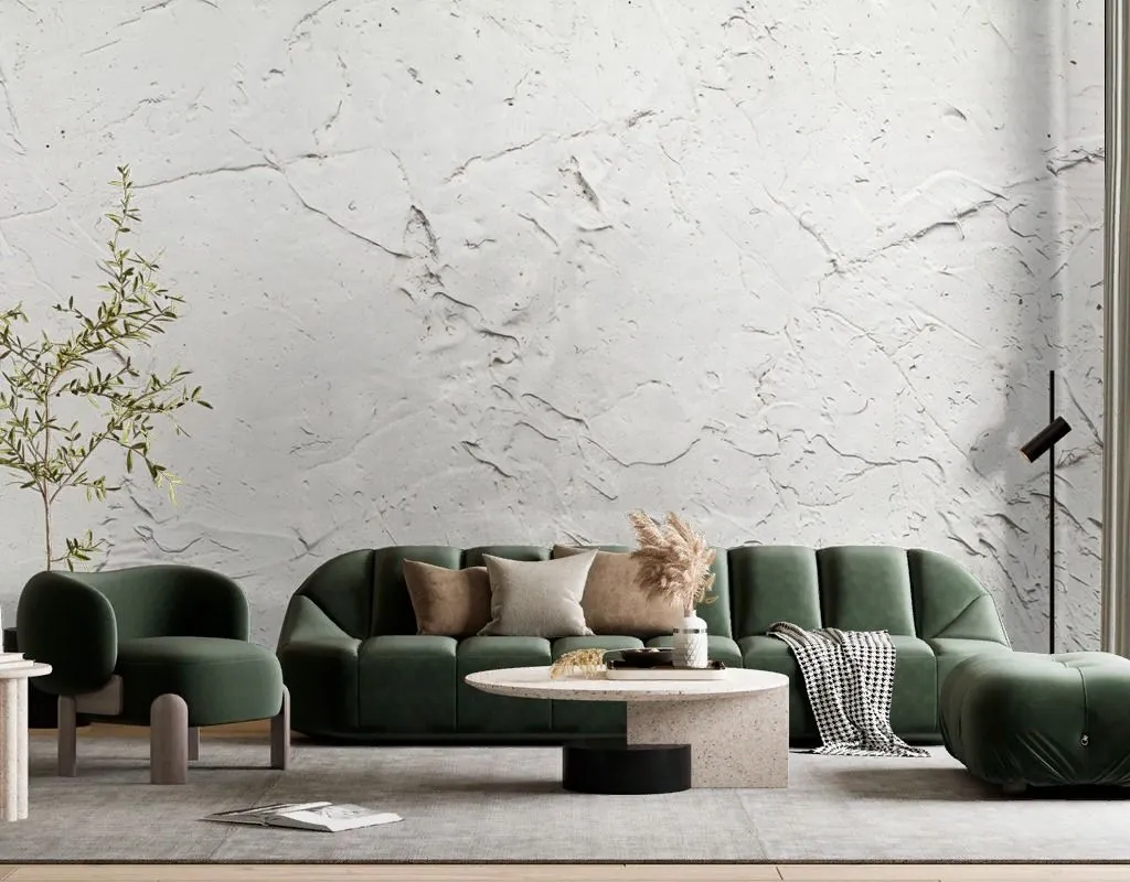 Фотообои в интерьере бетонная стена  9-2085 фото