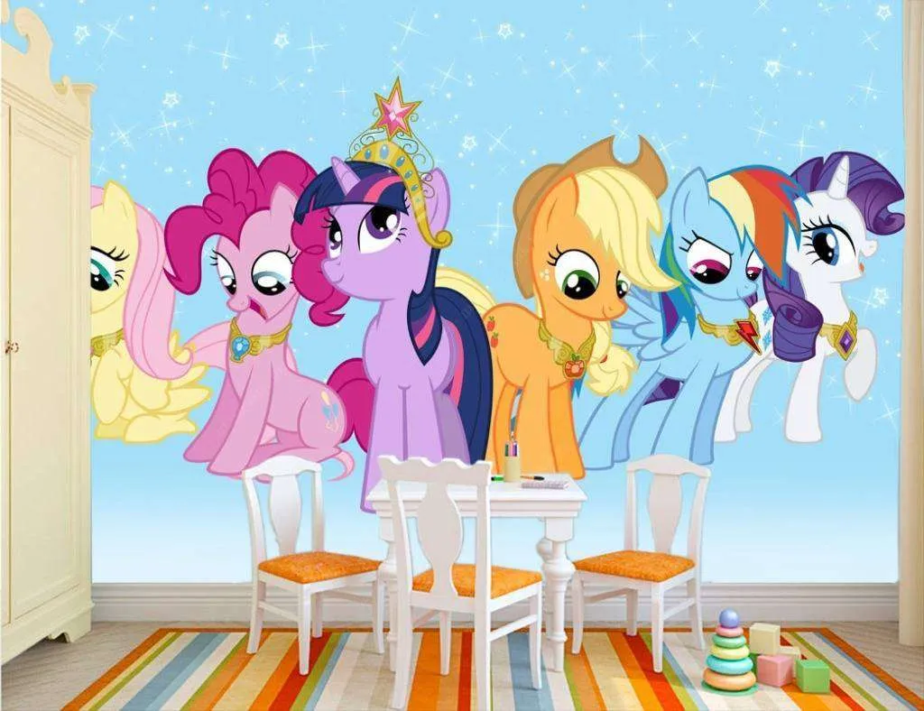 Фотообои Все литтл пони  12-613