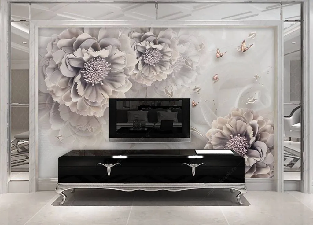 Фотообои Розовый пион  15-789