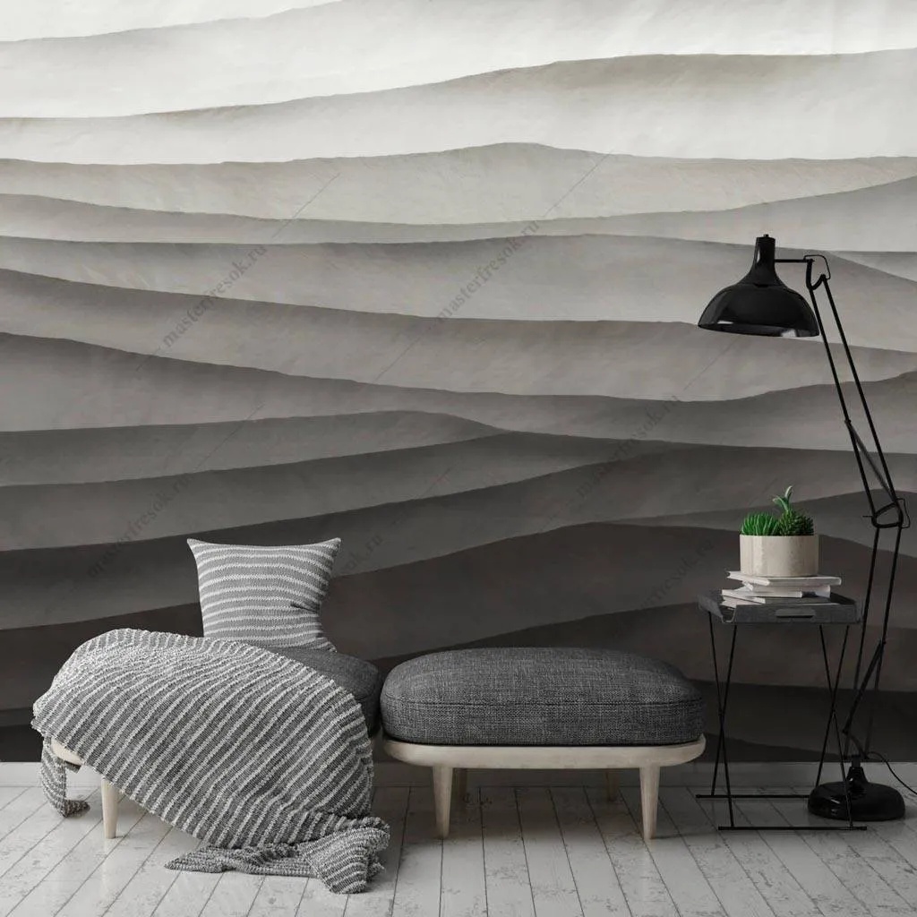 Фотообои Рельефные волны  9-1251