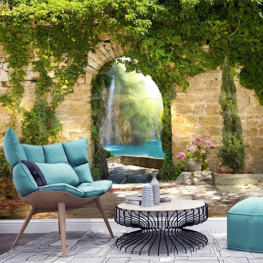 Фотообои Арка у водопада  5-161