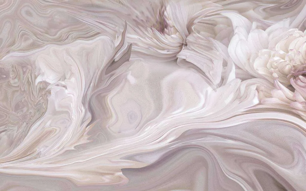 Фотообои в интерьере нежный мраморный фон  13-309 фото