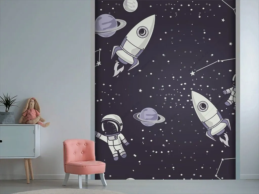 Фотообои Космический фон в детскую   12-1588