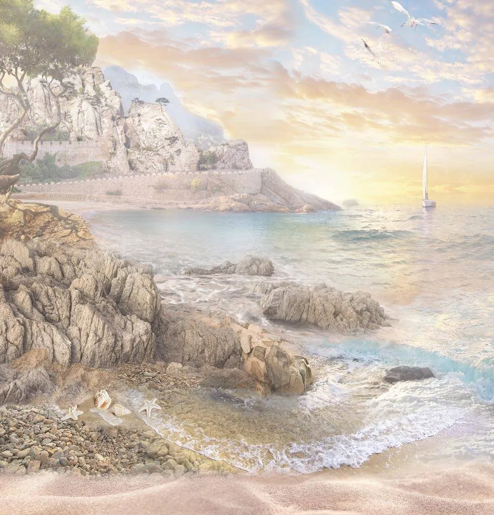 Фотообои в интерьере средиземноморье  13-299 фото