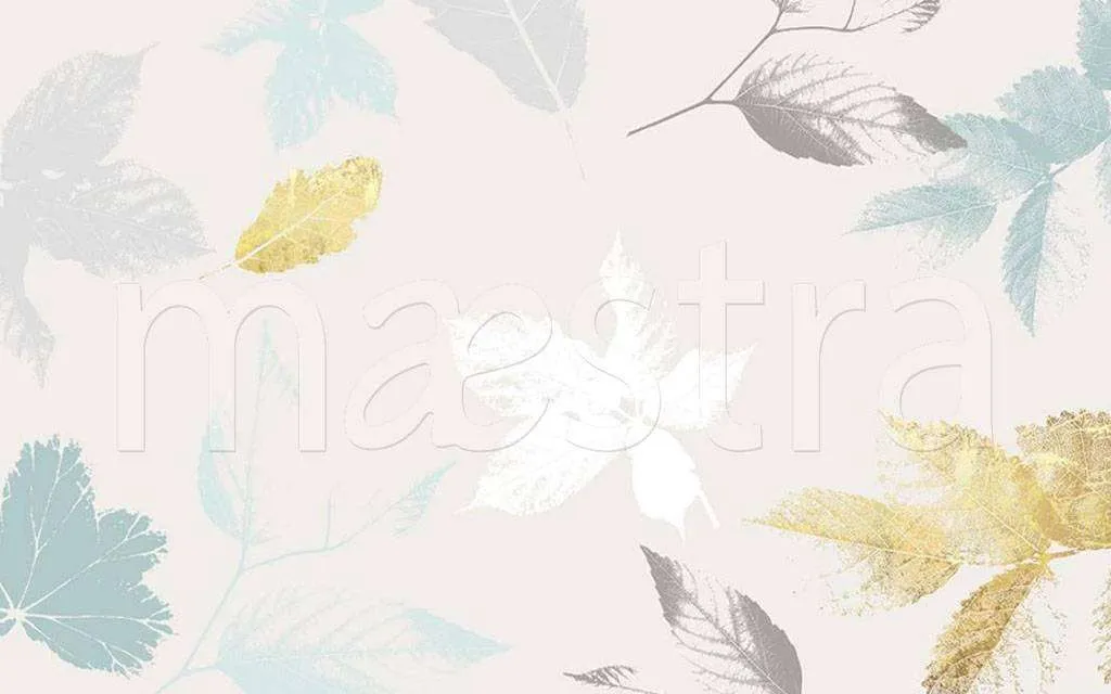 Фотообои в интерьере веточки светлые  15-513 фото