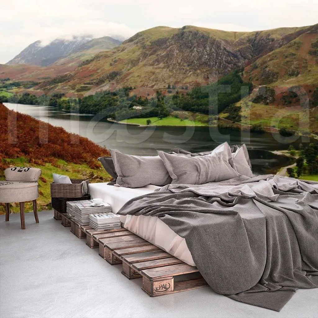 Фотообои в интерьере англия обаятельная  9-591 фото