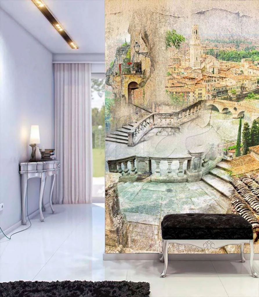 Фотообои Бесшовные обои на стену:  Средиземноморье. Артикул: 5-137  