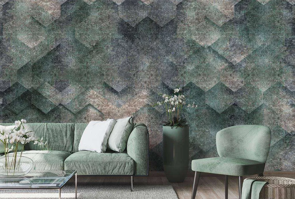 Фотообои Бесшовные обои на стену:  Геометрический фон. Артикул: 9-1274  