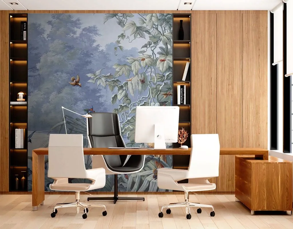 Фотообои Попугай в райском саду  14-564