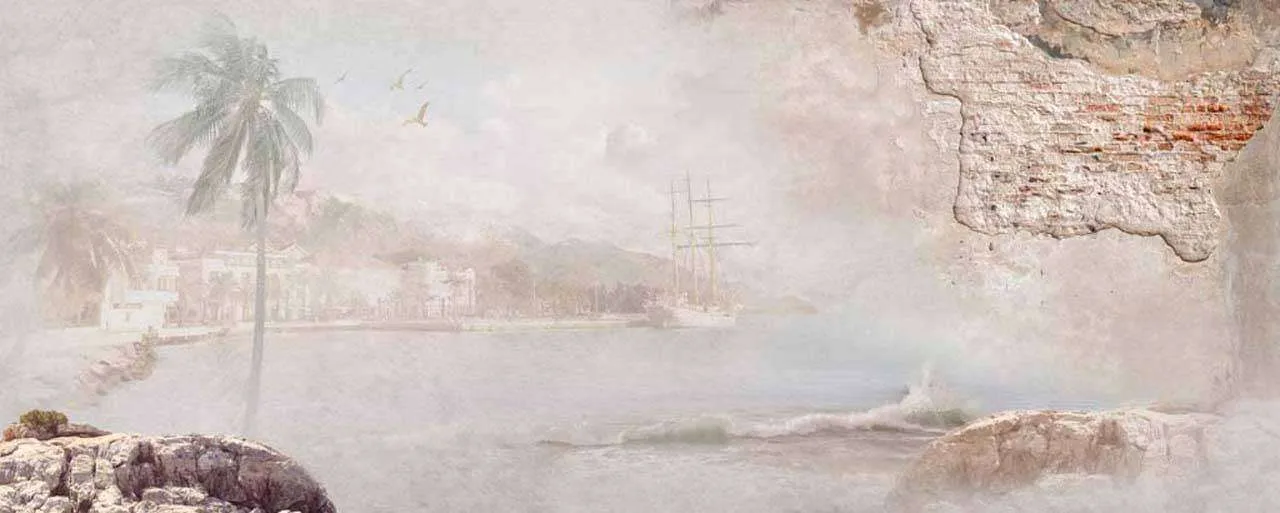 Фотообои в интерьере одинокий пляж  7-682 фото