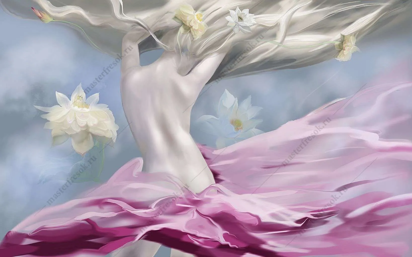 Фотообои в интерьере женственность  13-392 фото